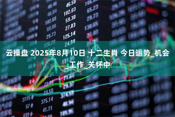 云操盘 2025年8月10日 十二生肖 今日运势_机会_工作_关怀中